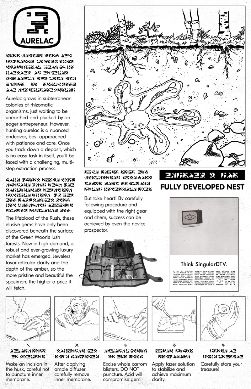 Page 3 of the Green Moon Manual from Prospect.